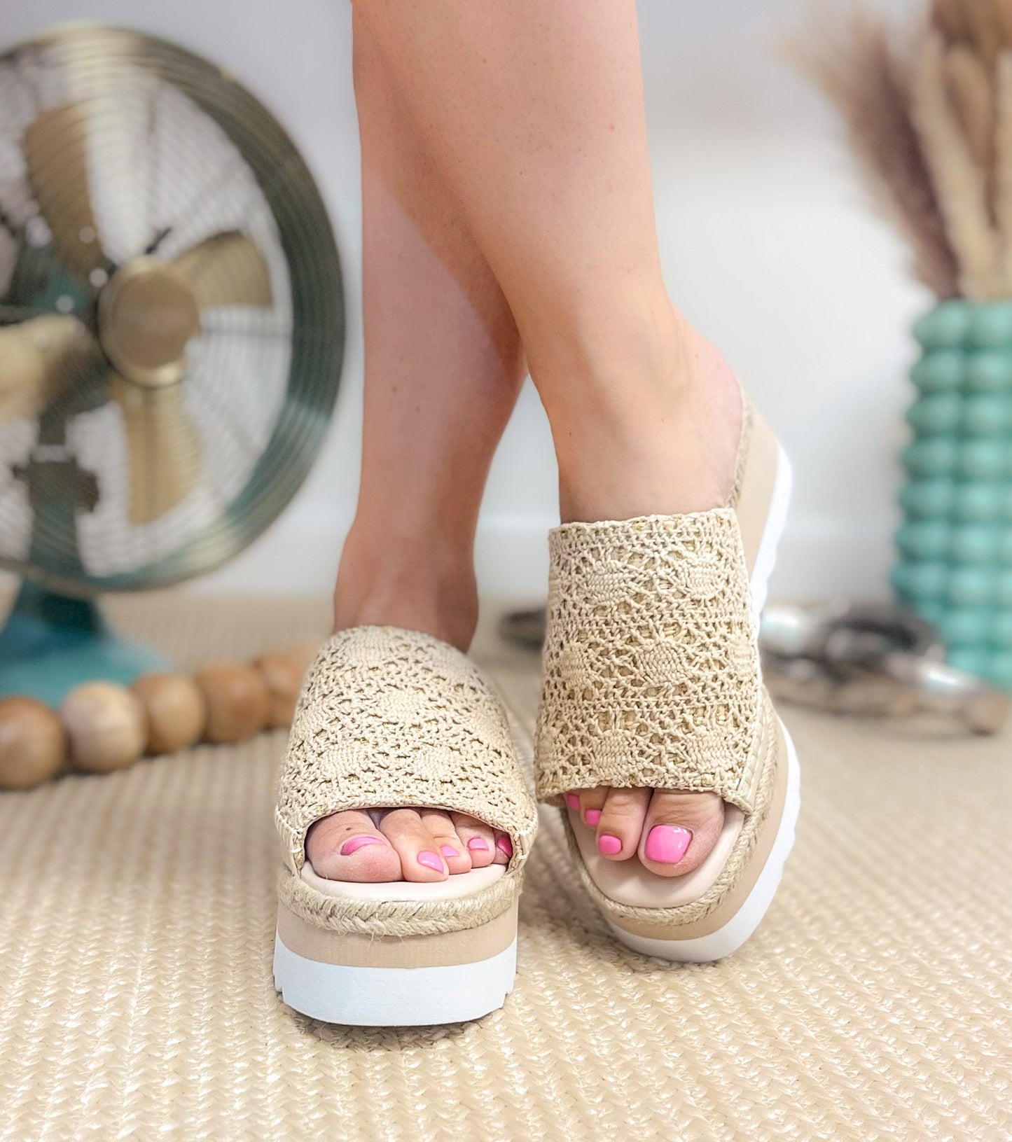 Ophelia Wedges | Cream