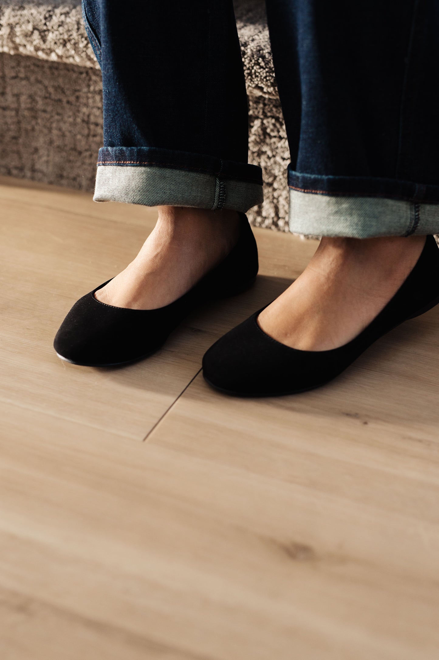 On Your Toes Ballet Flats | Black