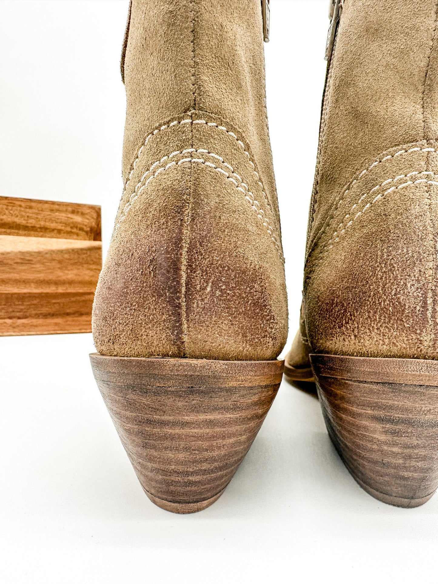 Smithy Suede Ankle Boots | Tan