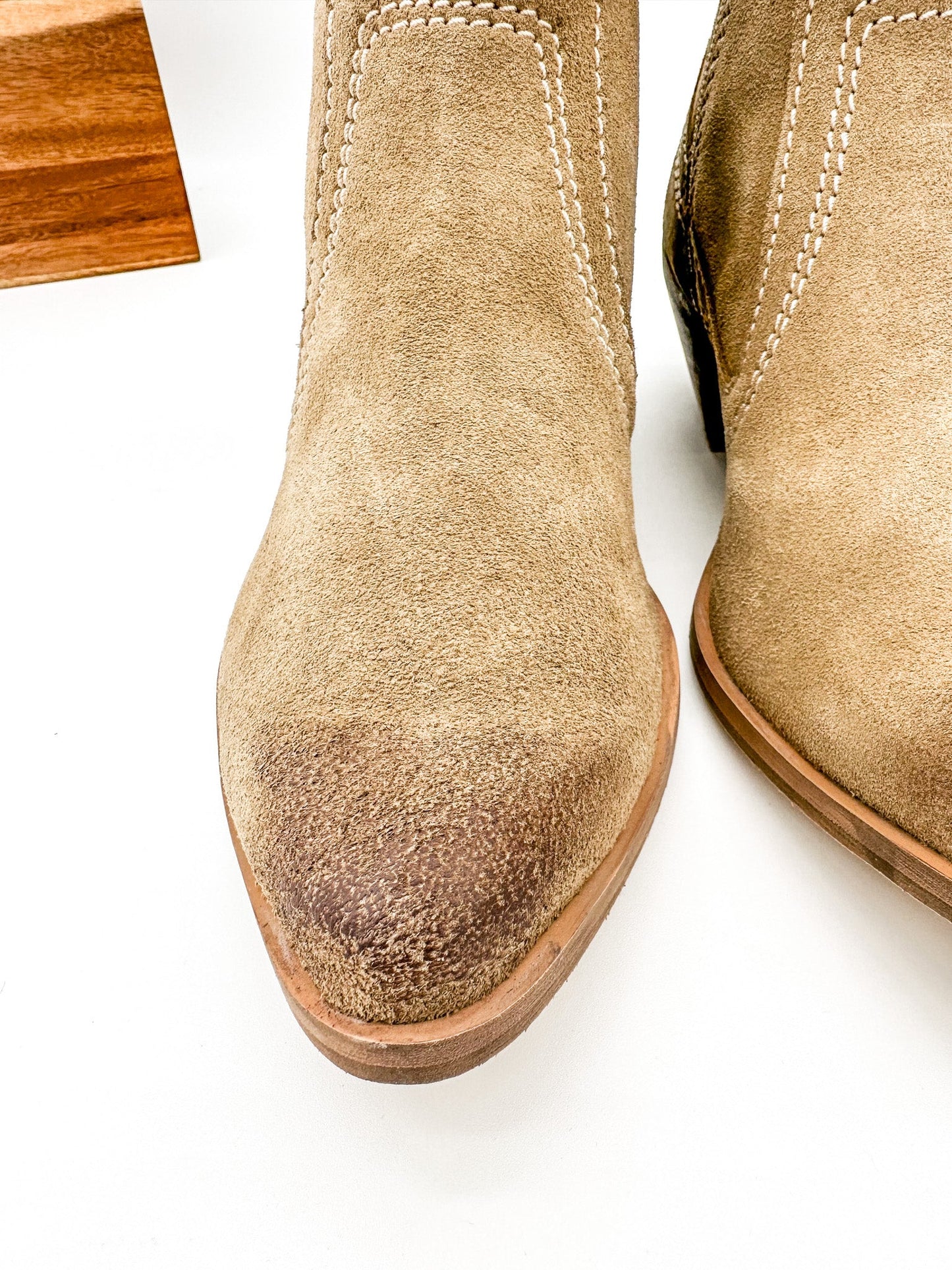 Smithy Suede Ankle Boots | Tan