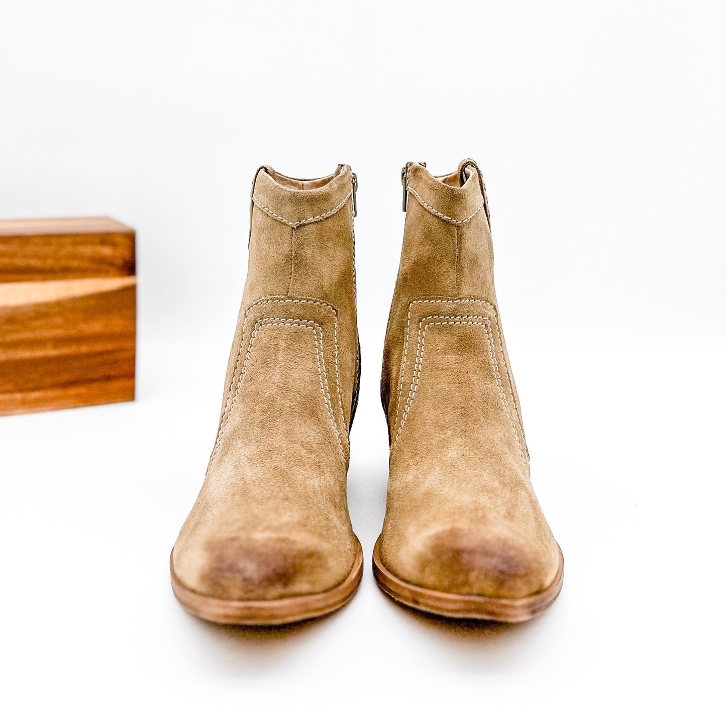 Smithy Suede Ankle Boots | Tan