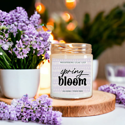 Whispering Lilac Lily Candle