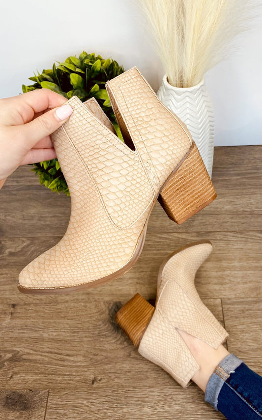 Tarim Booties | Blush