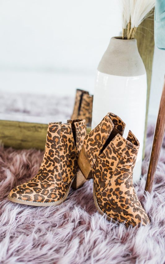 Tarim Booties | Leopard