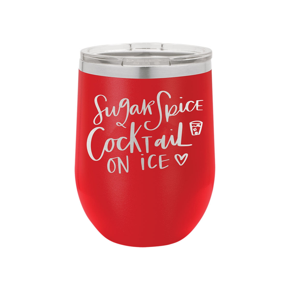 Sugar Spice Cocktail on Ice Insulated Tumbler | 12oz.