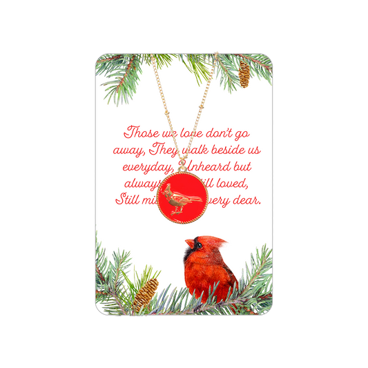 Missed & Very Dear Necklace Keepsake Card