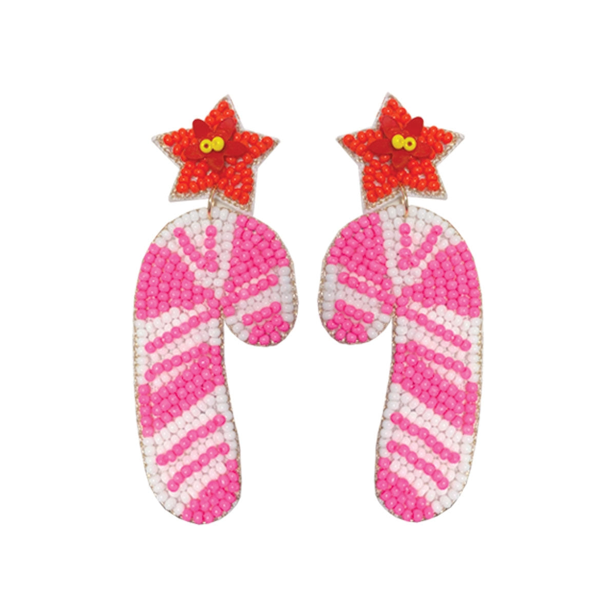 Candy Cane Wishes Earrings