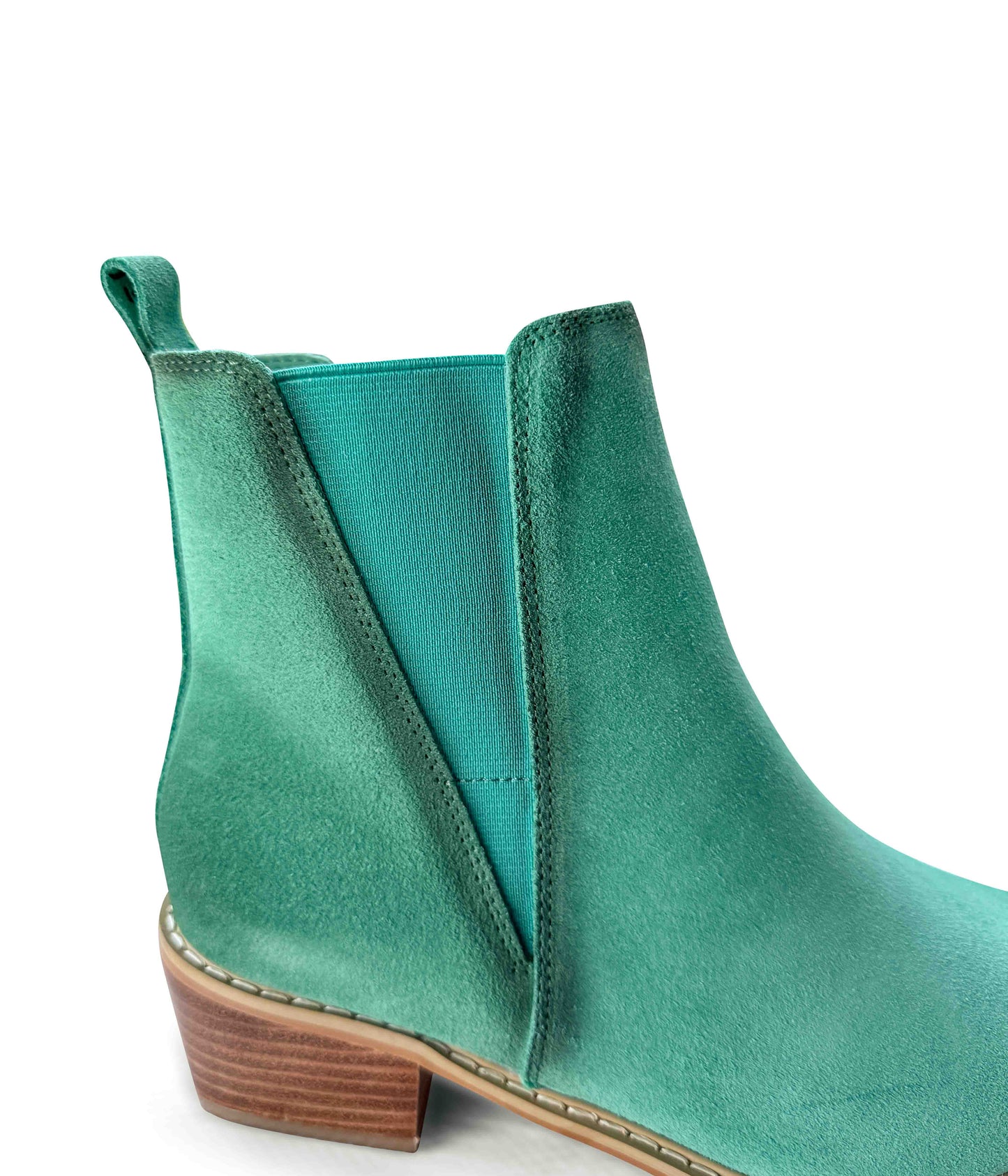 Wylie Suede Ankle Boots | Teal