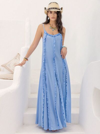 Frilly Maxi Cami Dress