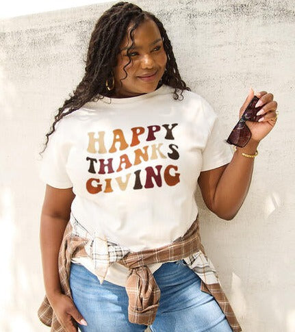 Happy Thanksgiving Graphic Tee