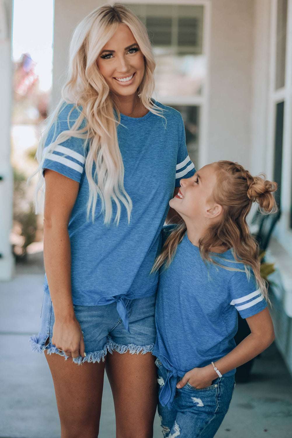 Mama & Mini All Tied Up Striped Top | Adult