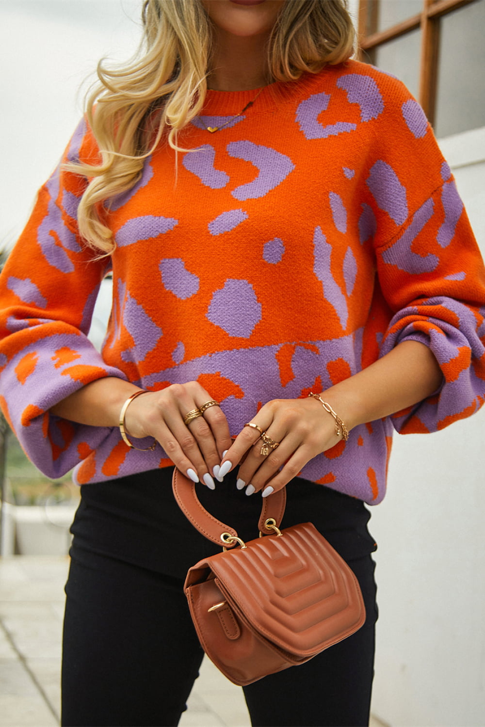 Leopard Feels Sweater | Multiple Colors