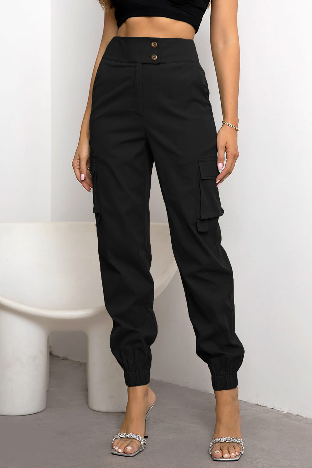 Above the Rest High Waist Cargo Pants | Multiple Colors