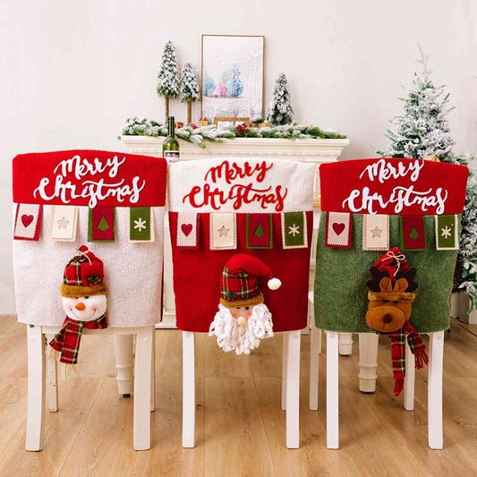 Merry Christmas Chair Covers