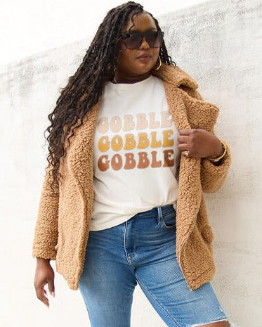 Gobble Stacked Graphic Tee