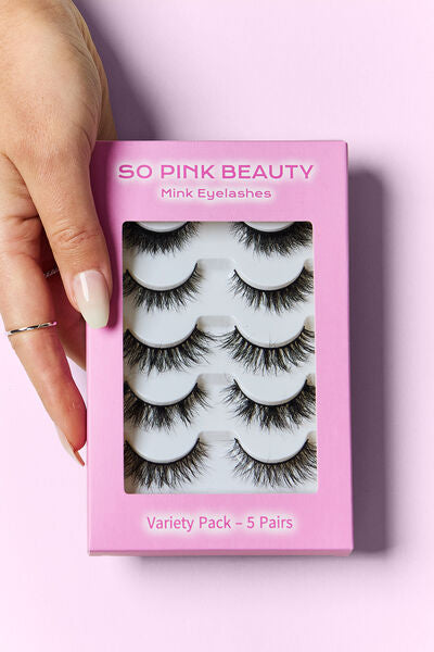 Mink Eyelashes | Variety Pack | 5 Pairs