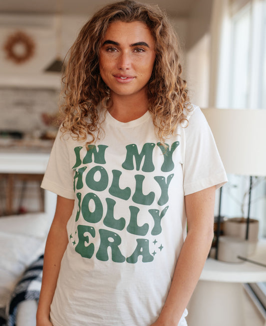 In My Holly Jolly Era Graphic Tee
