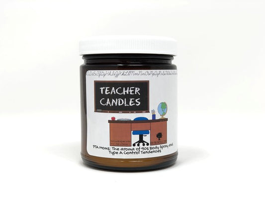 Teacher Soy Wax Candles | Sampler of 6 - Bella Lia Boutique