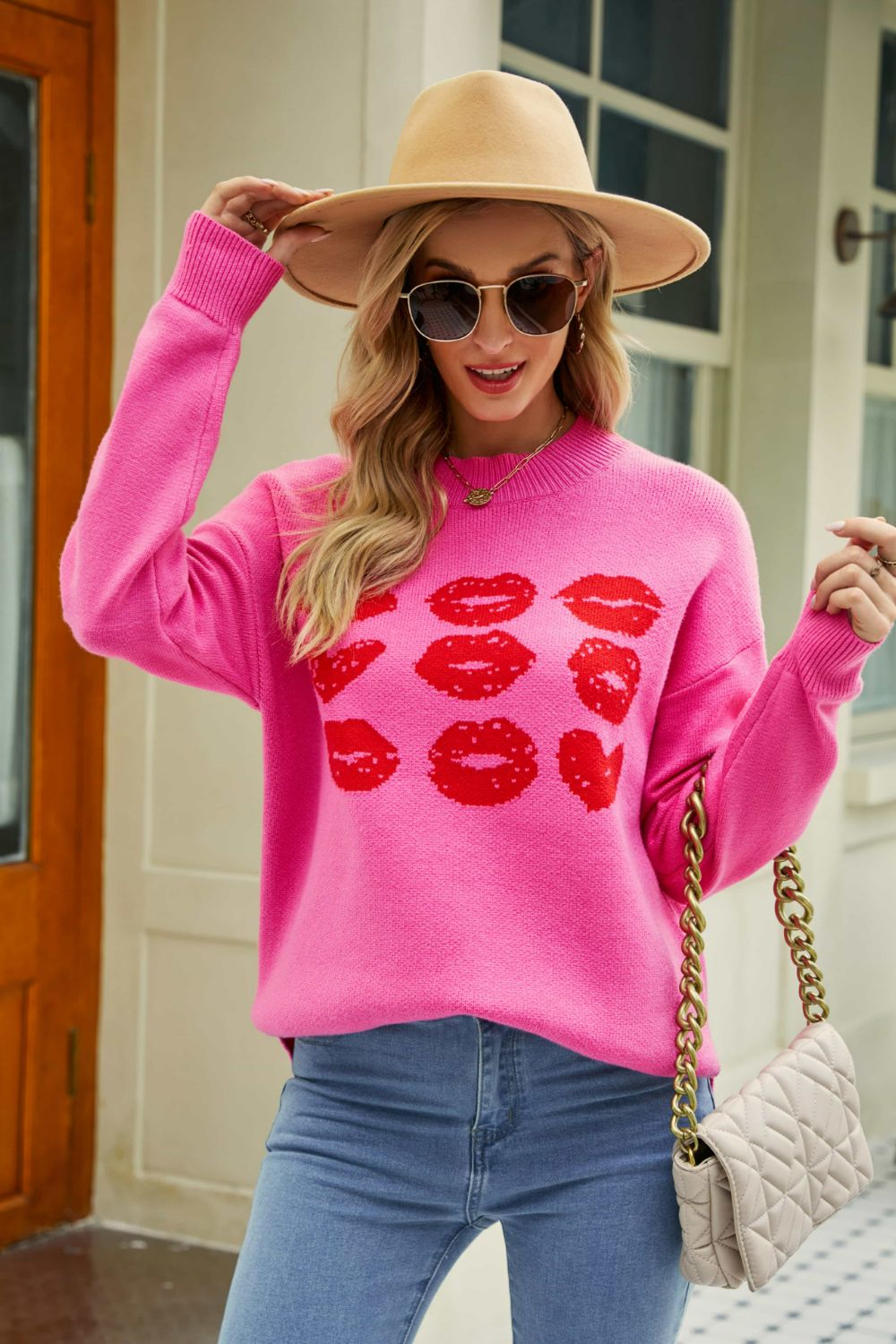 Lip Gloss Sweater