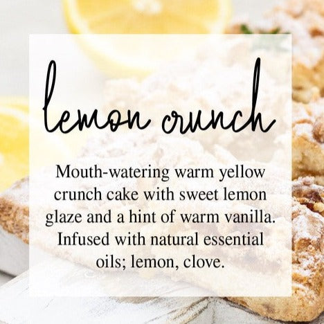 Mason Pure Soy Candle | Lemon Crunch | 8 oz. - Bella Lia Boutique