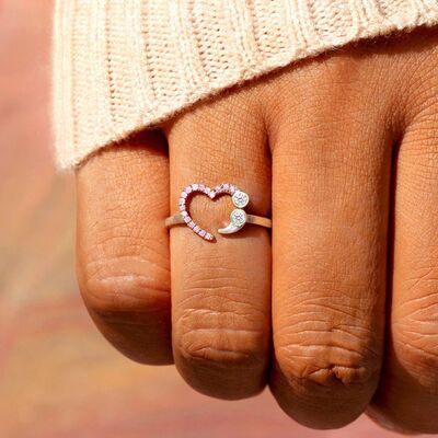 Heart Sterling Silver Ring