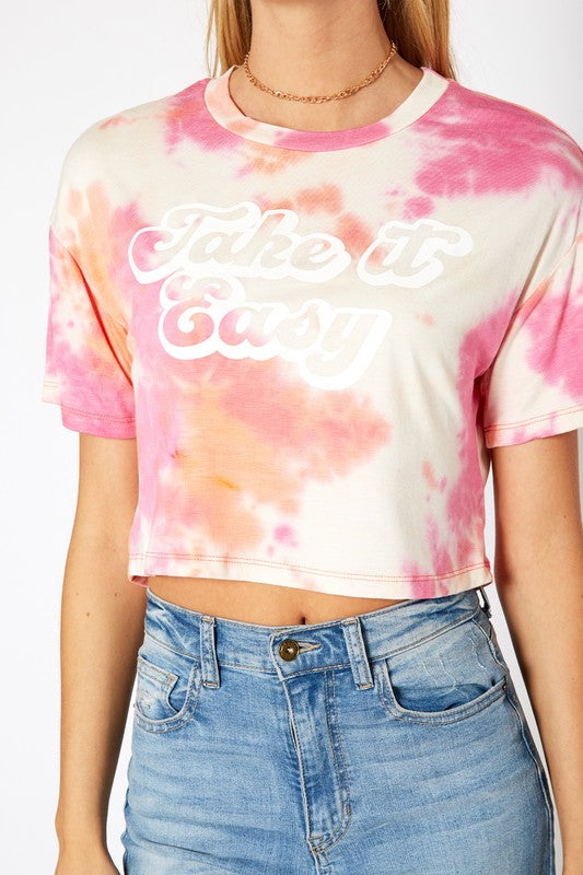 Take It Easy Crop Top | Multiple Colors - Bella Lia Boutique
