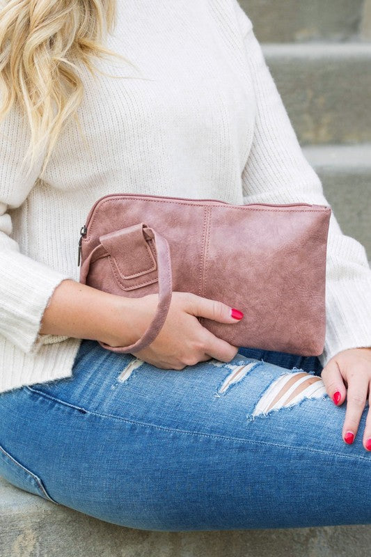 Wristlet Mini Clutch | Multiple Colors - Bella Lia Boutique