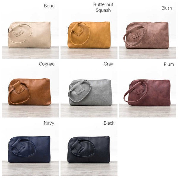 Wristlet Mini Clutch | Multiple Colors - Bella Lia Boutique