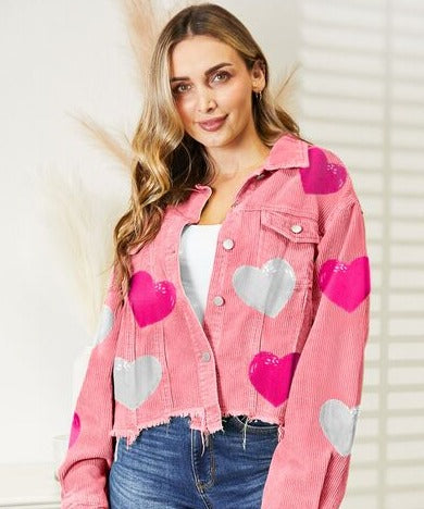 Heart Sequin Jacket