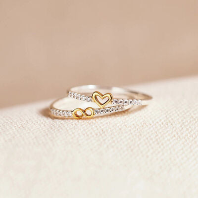 Sterling Silver Heart Shape Ring