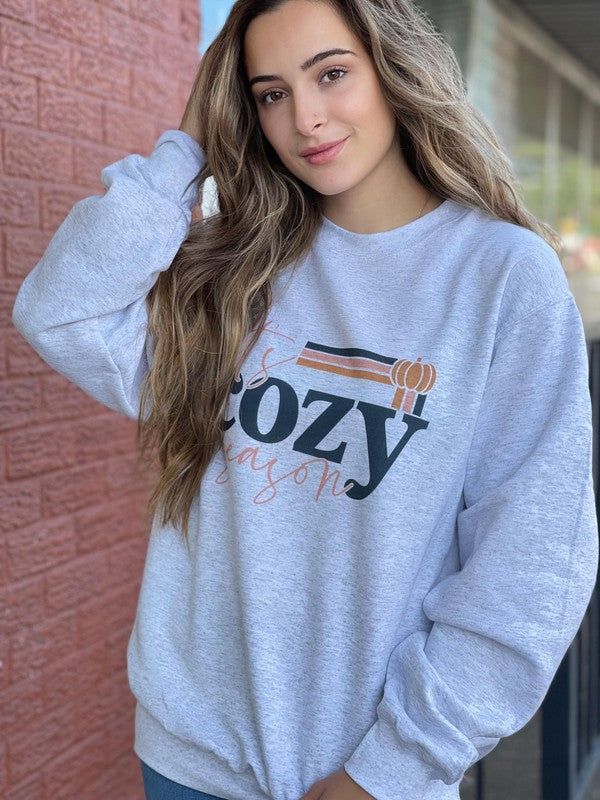 It's Cozy Season Sweatshirt - Bella Lia Boutique