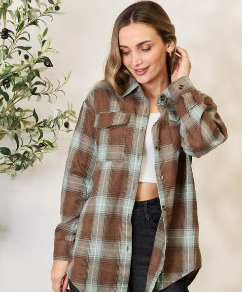 Mad About Plaid Top