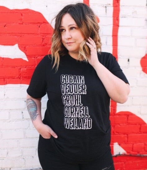 Grunge Gods Graphic Tee - Bella Lia Boutique