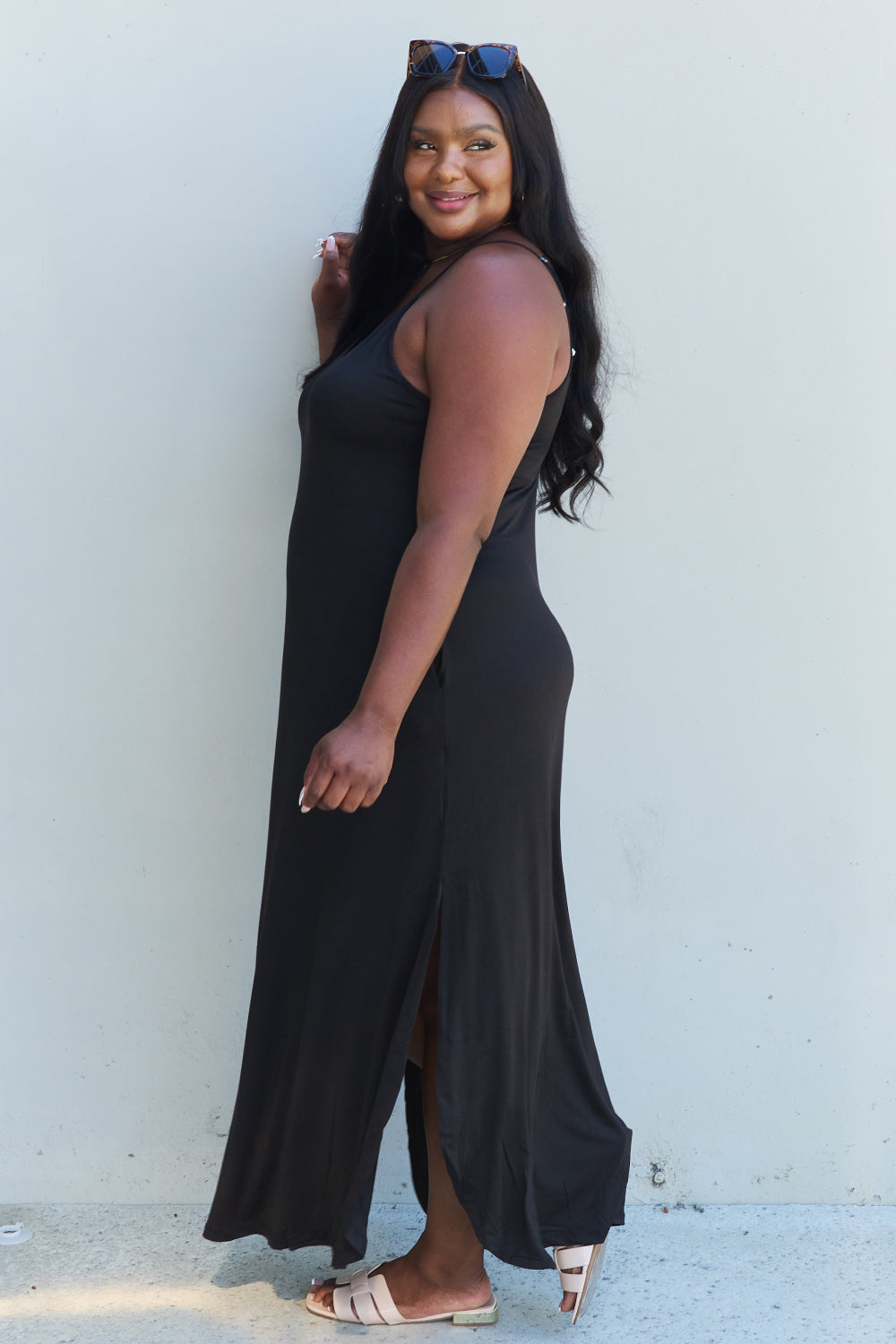 Good Energy Maxi Dress | Black