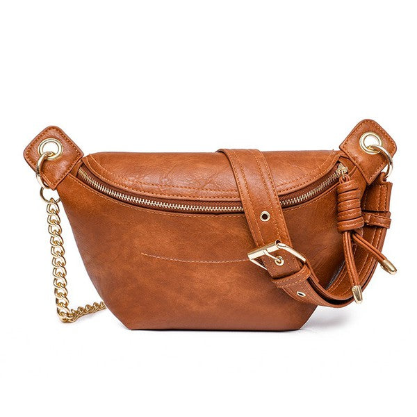 Luxe Convertible Sling Belt Bum Bag | Multiple Colors - Bella Lia Boutique