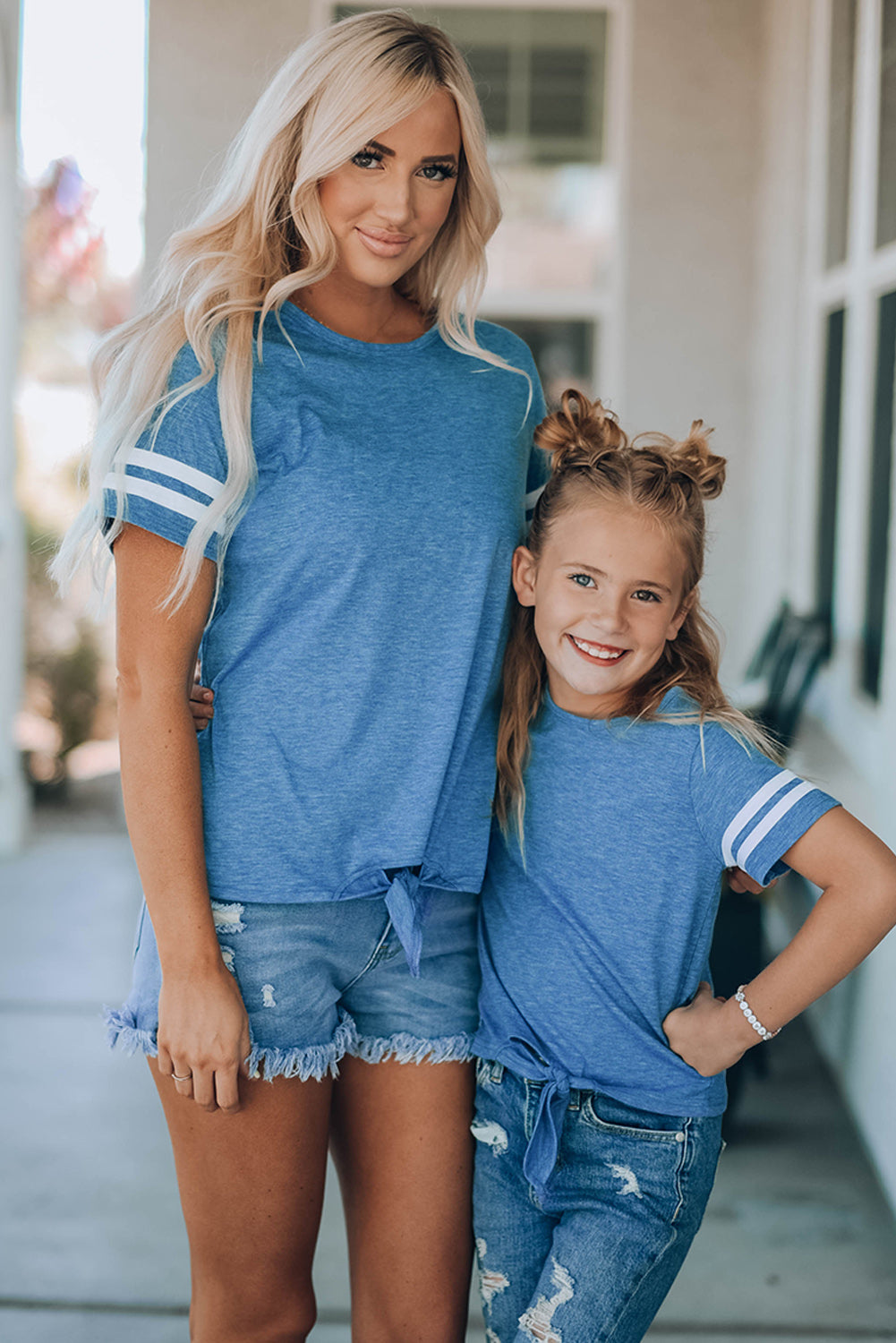 Mama & Mini All Tied Up Striped Top | Adult