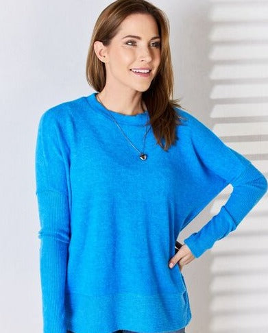 Back to the Basics Ribbed Long Sleeve Top