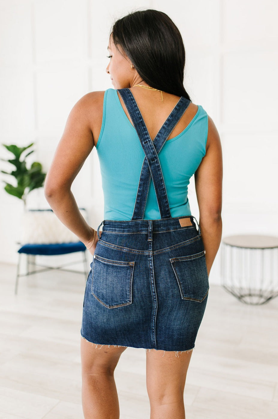 Agnes Denim Overall Dress | Judy Blue