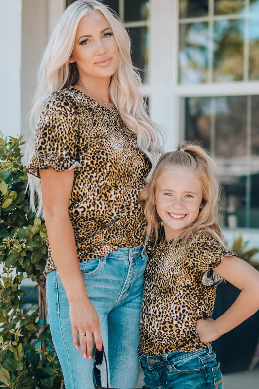 Mama & Mini Leopard Top | Adult
