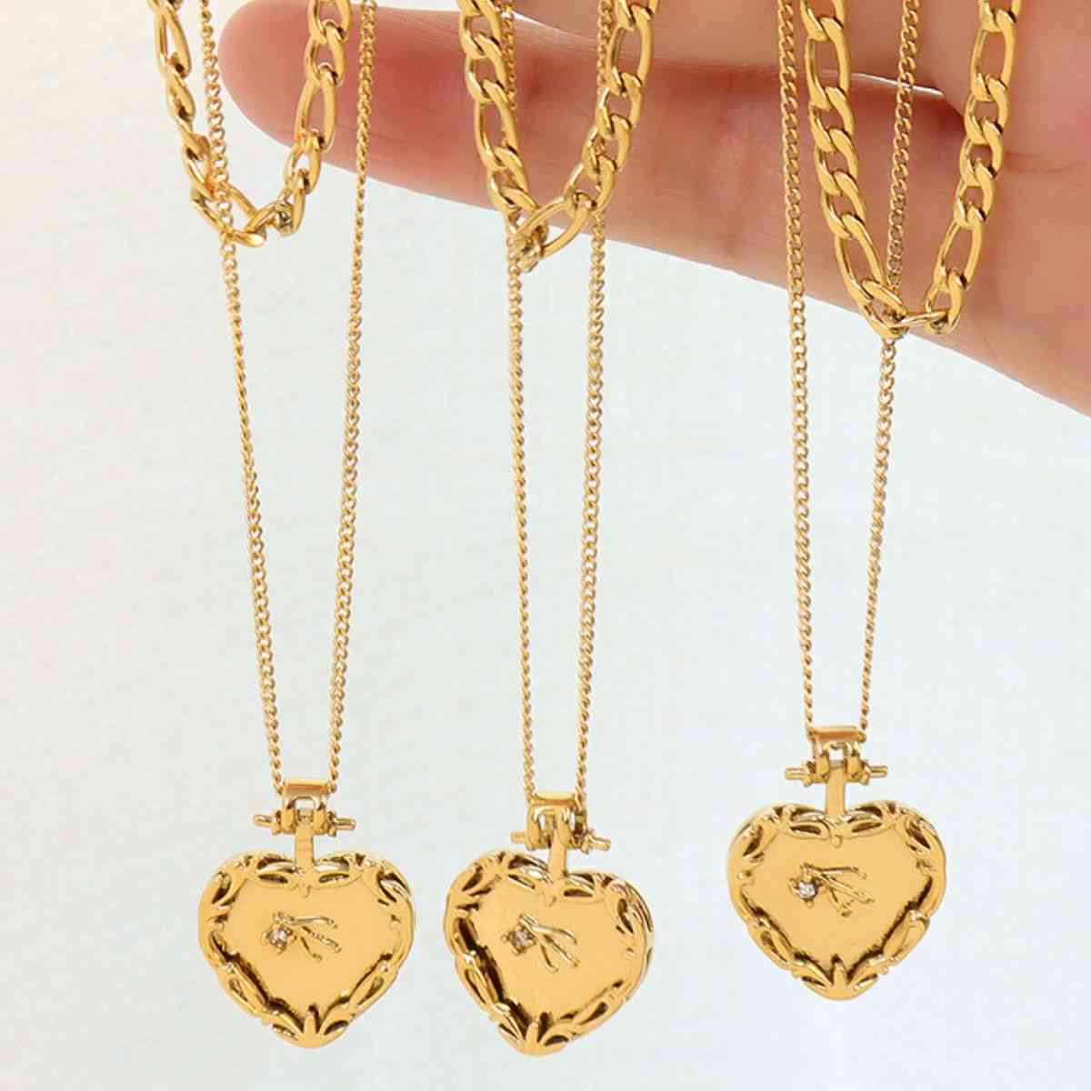 Heart Double-Layered Necklace