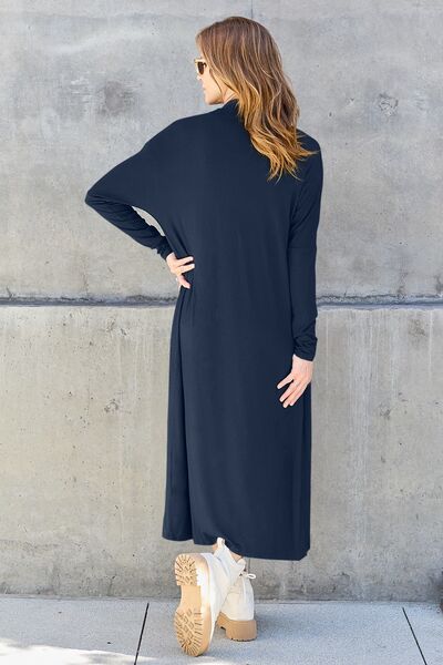 Open Front Long Sleeve Cover Up | Multiple Colors