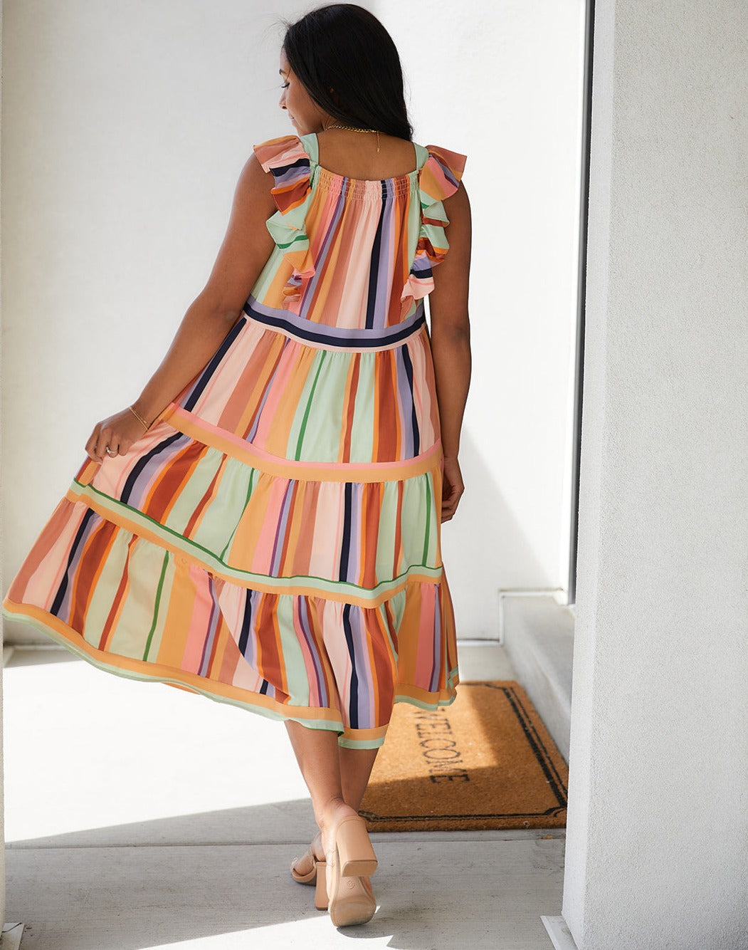 Painted Palette Midi Dress