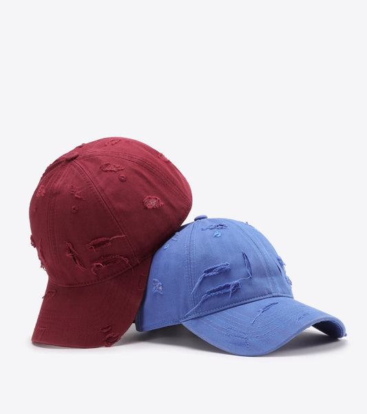 Distressed Adjustable Baseball Cap | Multiple Colors