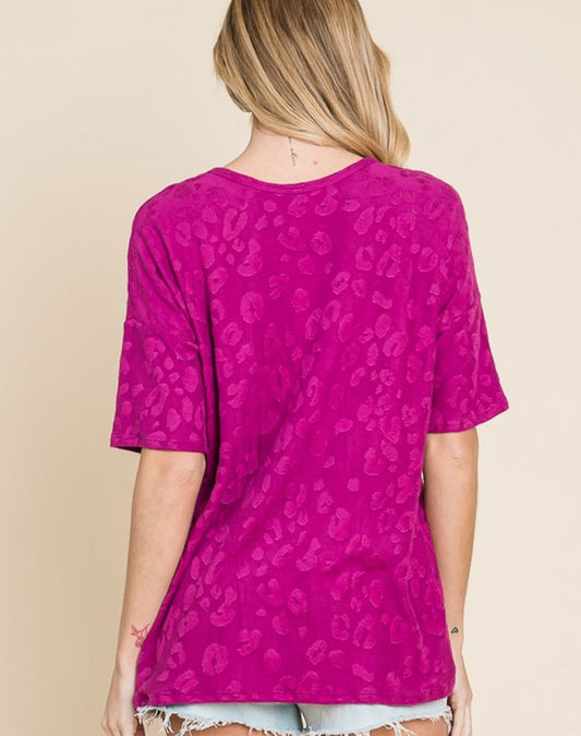 At The Fair Textured Top