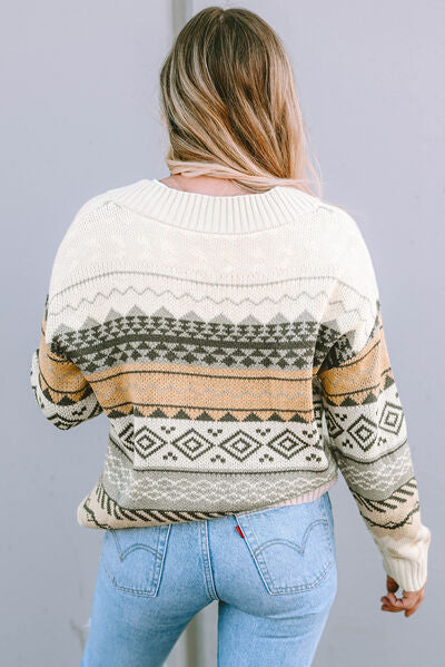 Geometric Sweater