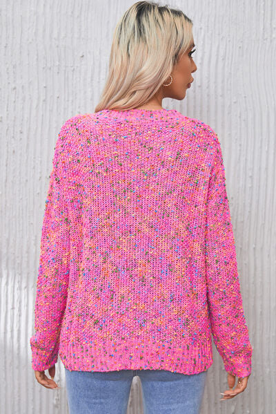 Heathered Hearts Sweater