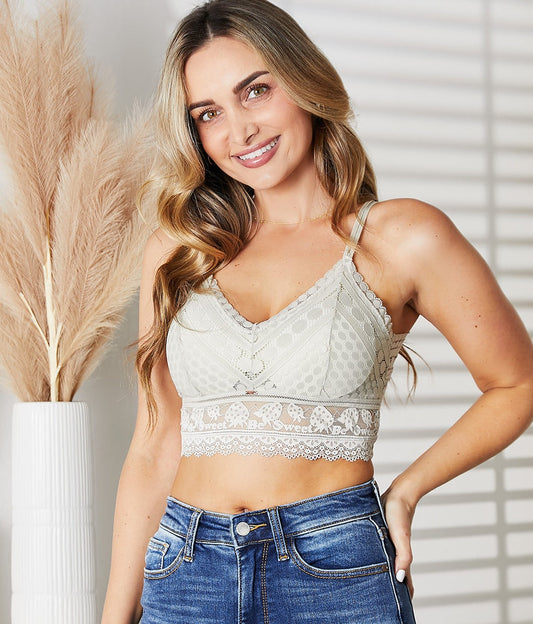 Mallory Double-Strap Lace Bralette | JadyK