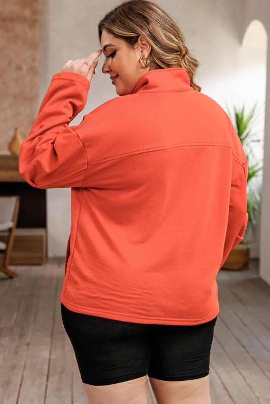 Perfect Fit Zip-Up Sweatshirt | Curvy