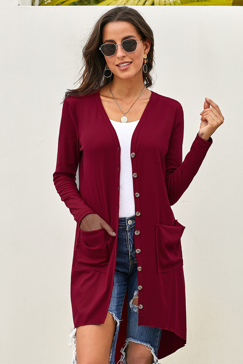 Cooler Weather Long Sleeve Cardigan | Multiple Colors