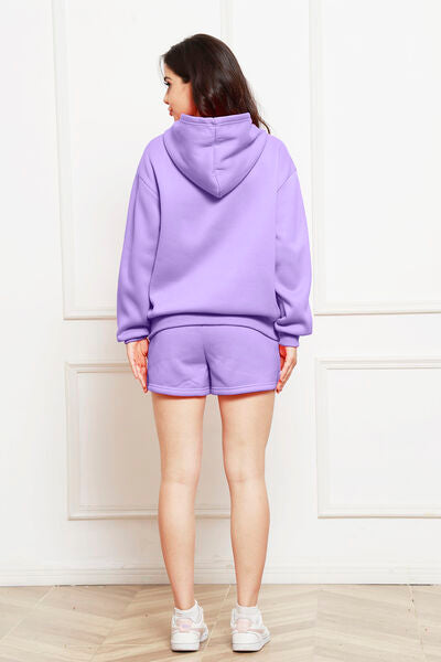 Resonate Long Sleeve Hoodie & Shorts Set | Multiple Colors